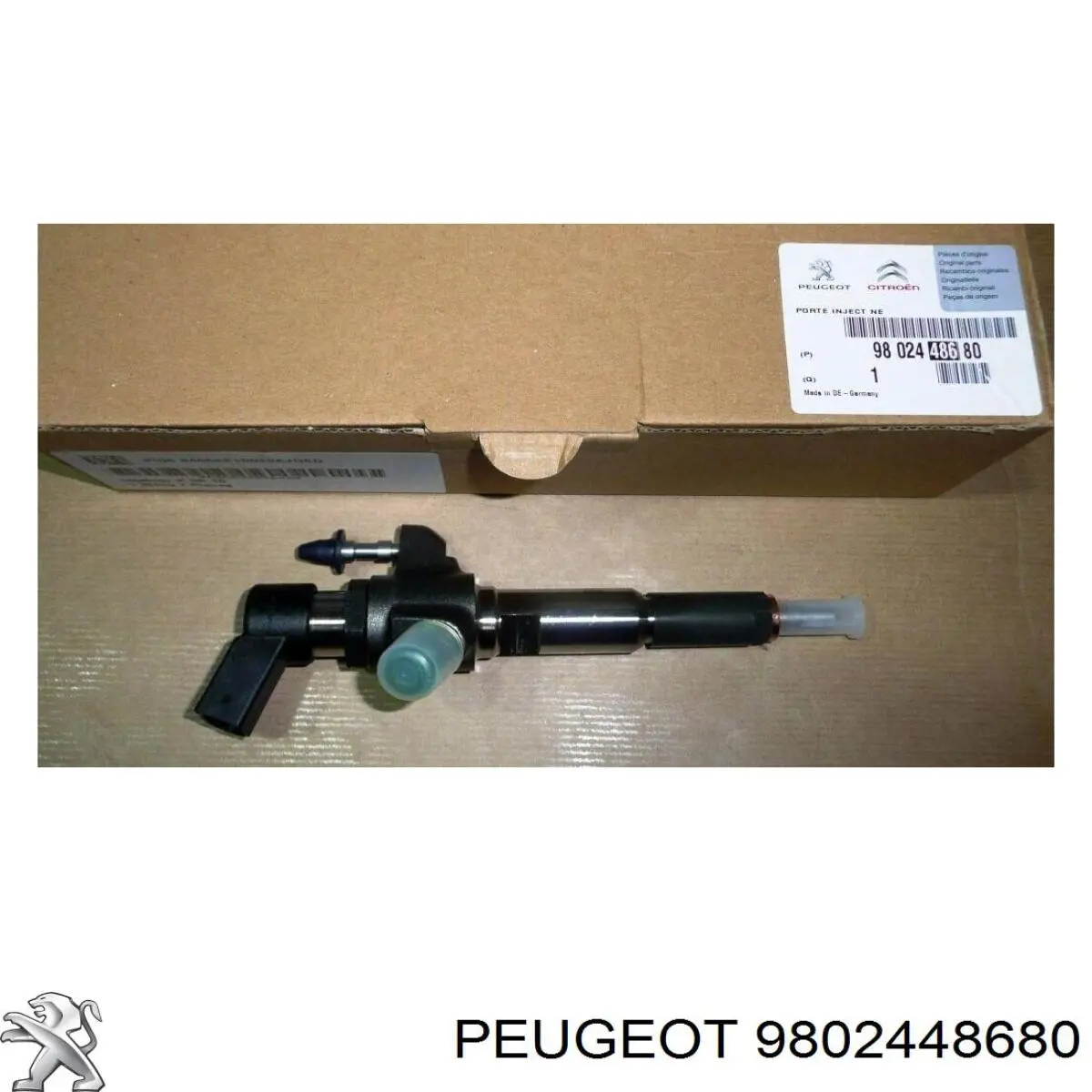 Купить 9802448680 Peugeot/Citroen Клапанная форсунка