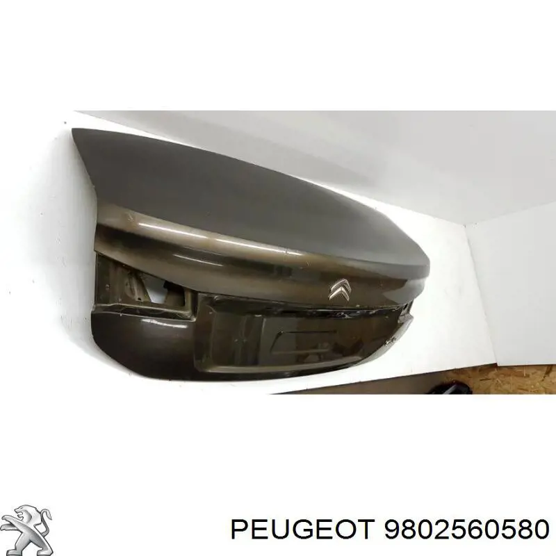 Tapa del maletero 9802560580 Peugeot/Citroen