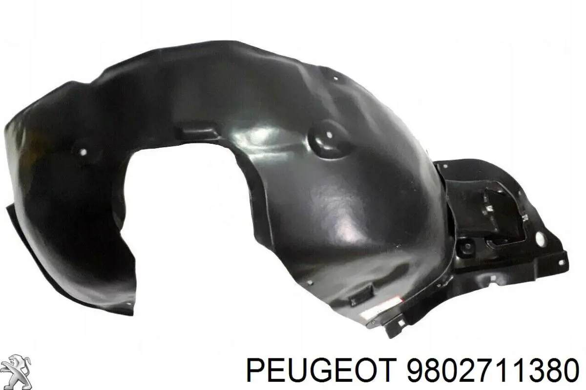 9802711380 Peugeot/Citroen подкрылок крыла переднего левый