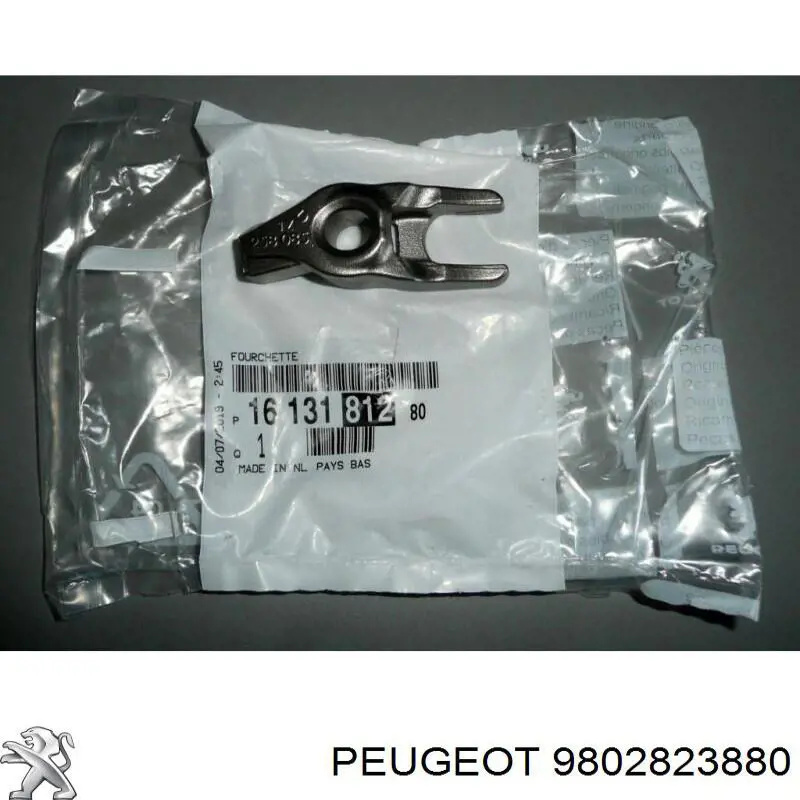 9802823880 Peugeot/Citroen consola de fixação do injetor