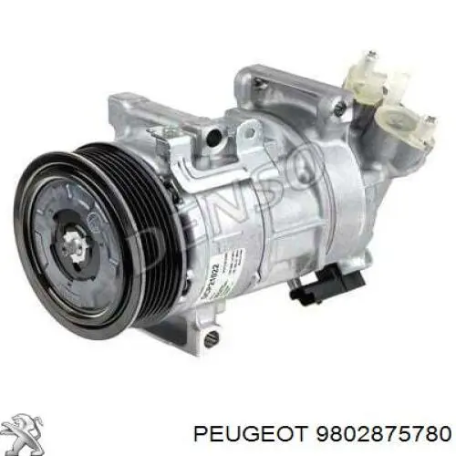 9802875780 Peugeot/Citroen compressor de aparelho de ar condicionado