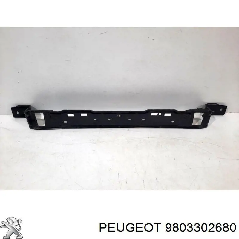 Soporte de radiador inferior (panel de montaje para foco) 9803302680 Peugeot/Citroen