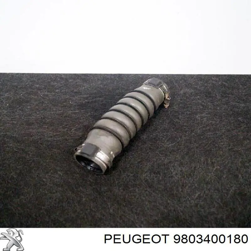 Tubo flexible de aire de sobrealimentación 9803400180 Peugeot/Citroen
