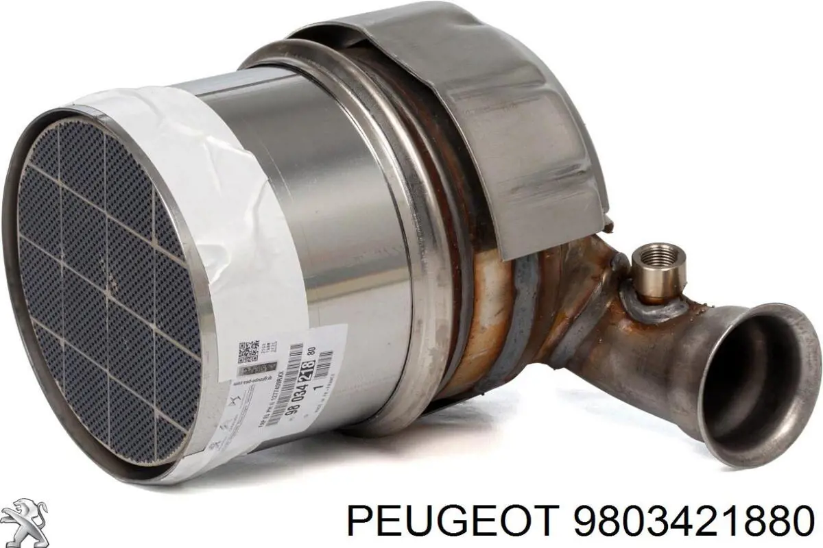Filtro de partículas do sistema dos gases de escape Peugeot/Citroen 9803421880 preço, a partir de 325,65 USD