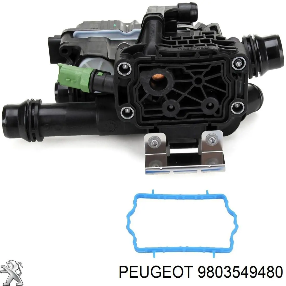 3642484 Opel Корпус термостата в сборе