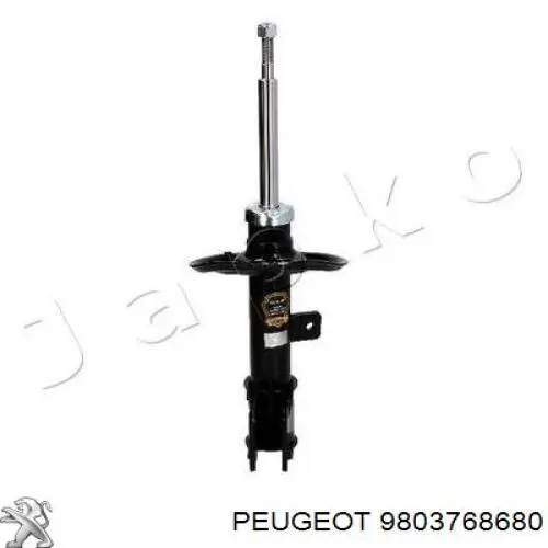 9803768680 Peugeot/Citroen amortecedor dianteiro esquerdo