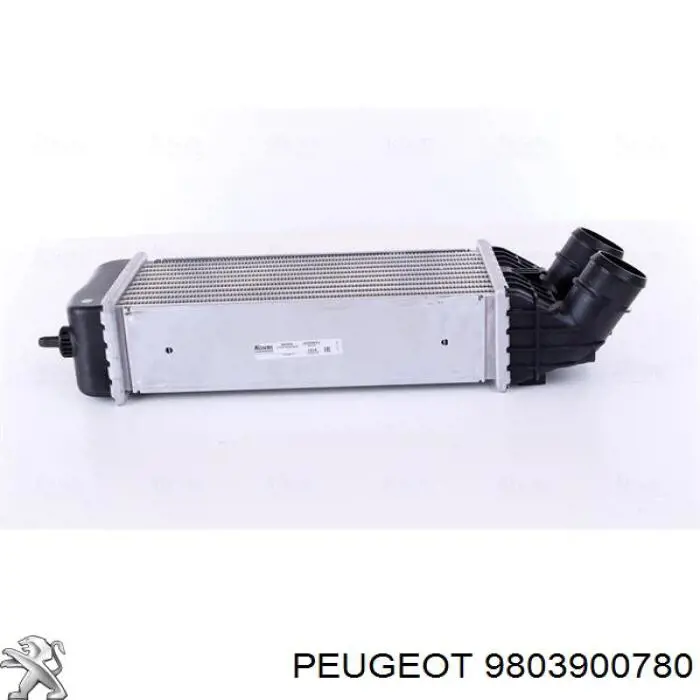 Radiador de aire de admisión 9803900780 Peugeot/Citroen