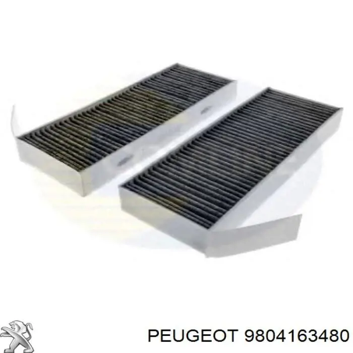 9804163480 Peugeot/Citroen фильтр салона