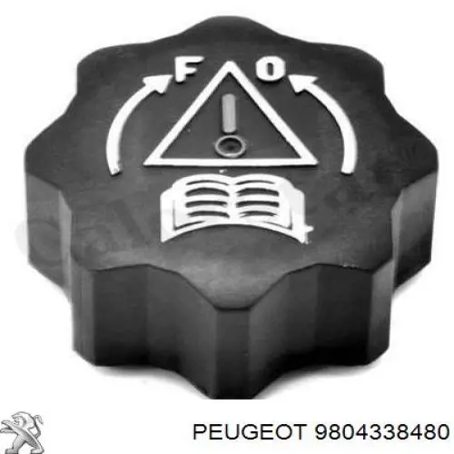 9804338480 Peugeot/Citroen vedante do radiador de óleo