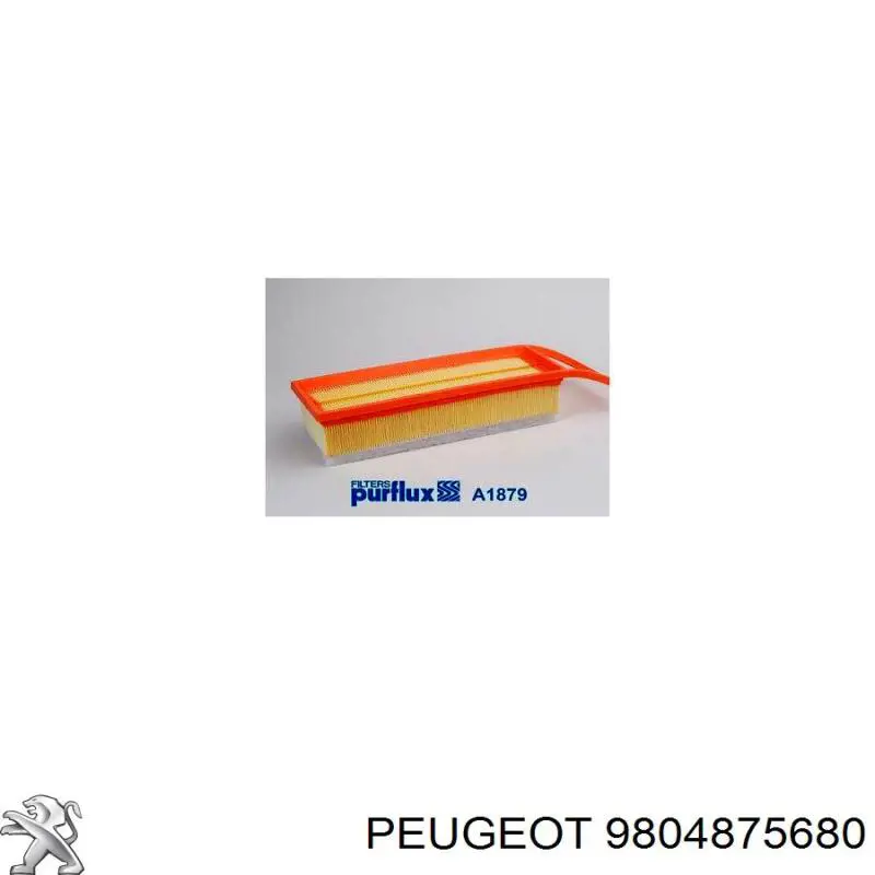 Купить 9804875680 Peugeot/Citroen Автомобильный фильтр воздуха