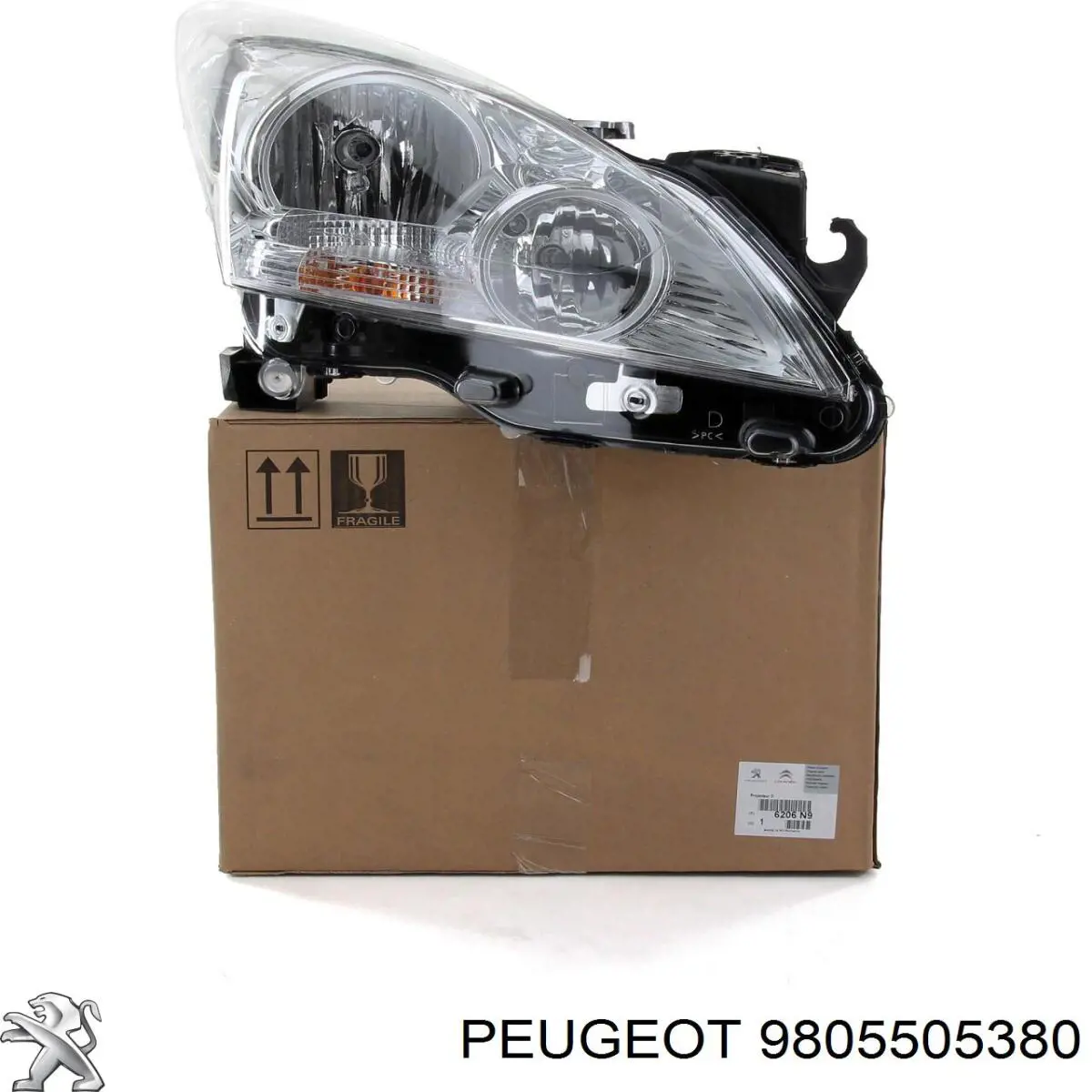 Правая фара ZPG111719R Signeda