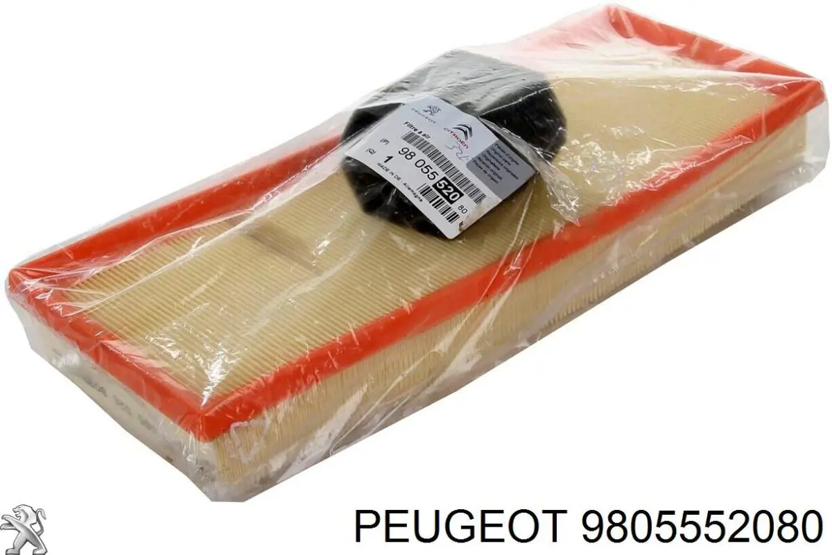 9805552080 Peugeot/Citroen воздушный фильтр