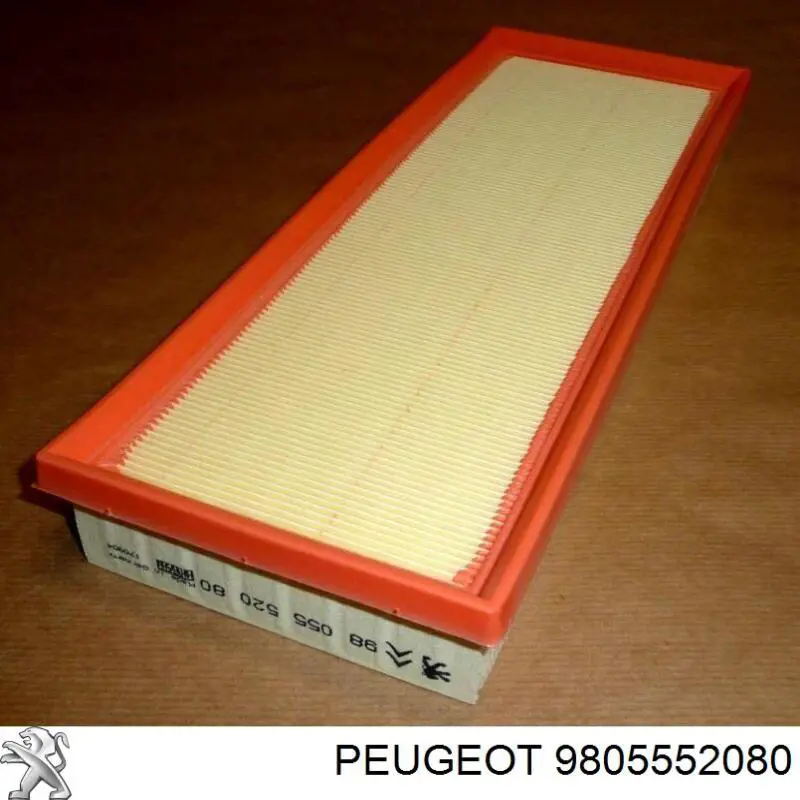 9805552080 Peugeot/Citroen Воздушный фильтр двигателя