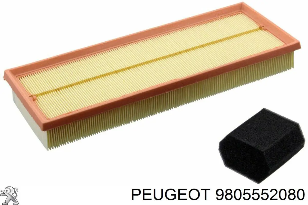 Купить 9805552080 Peugeot/Citroen Автомобильный фильтр воздуха