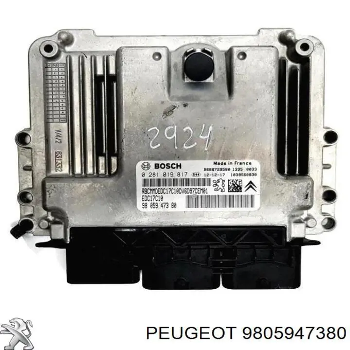  9805947380 Peugeot/Citroen