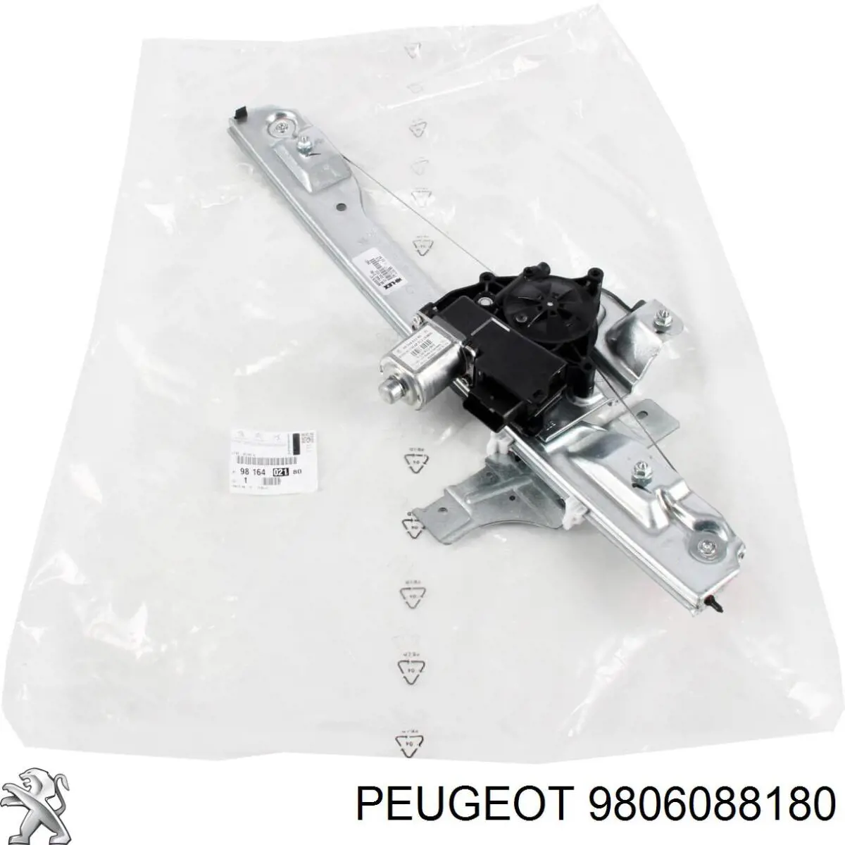 Механизм стеклоподъемника водительской двери Peugeot/Citroen 9806088180 цена, от 69.10 USD