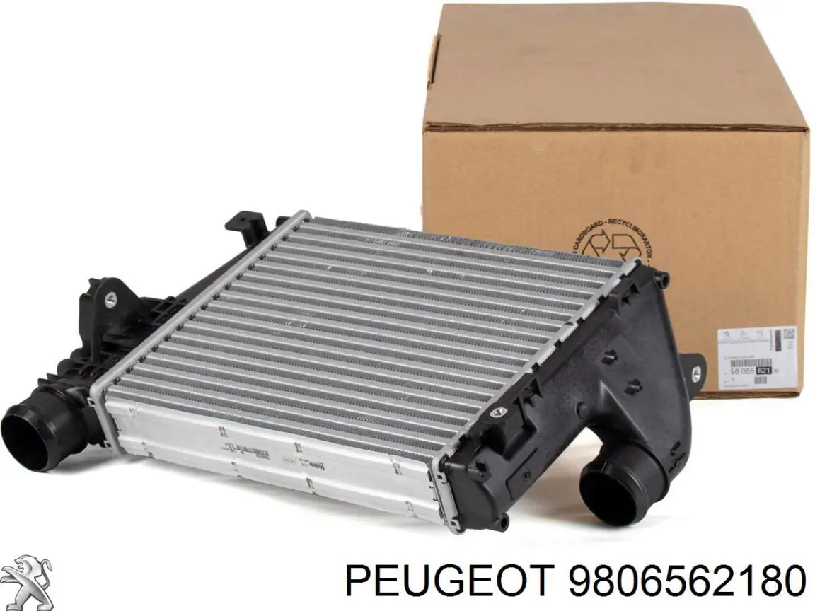 Radiador de aire de admisión 9806562180 Peugeot/Citroen