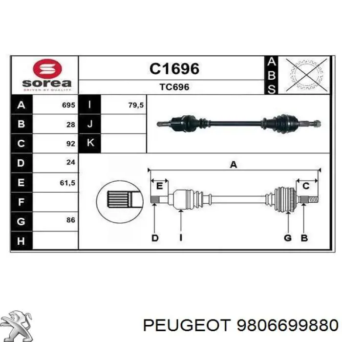 9806699880 Opel 