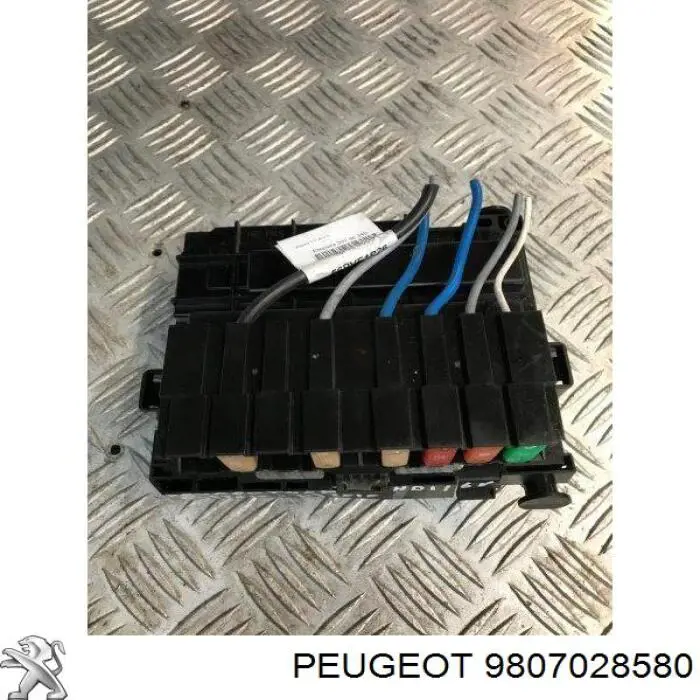 Unidade de dispositivos de segurança Peugeot 407  6D