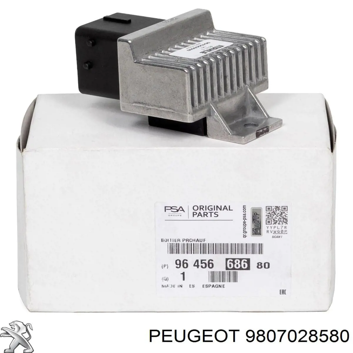 Unidade de dispositivos de segurança para Peugeot 407  6D