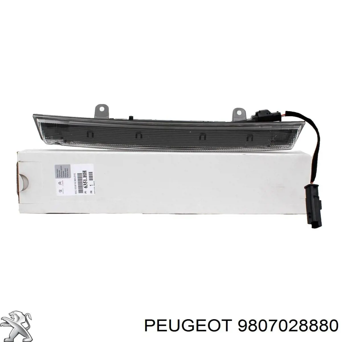 Caja de fusibles 9807028880 Peugeot/Citroen