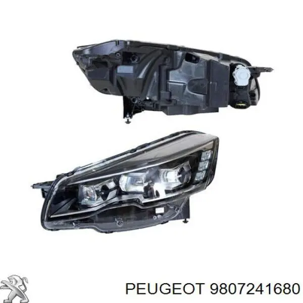 9807241680 Peugeot/Citroen luz direita