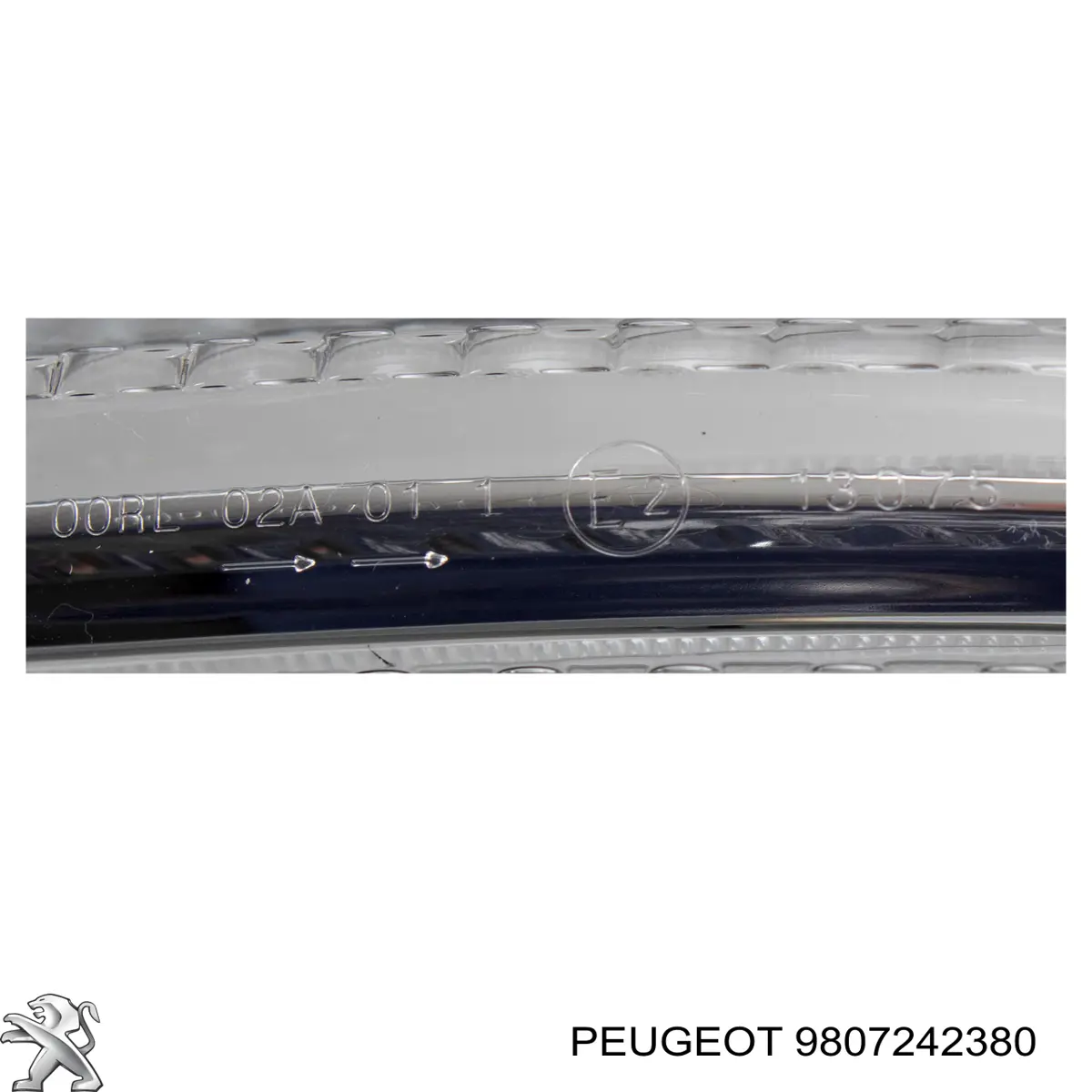Фара дневного света левая 9807242380 Peugeot/Citroen