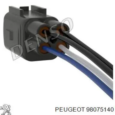 98075140 Peugeot/Citroen sonda lambda, sensor de oxigênio