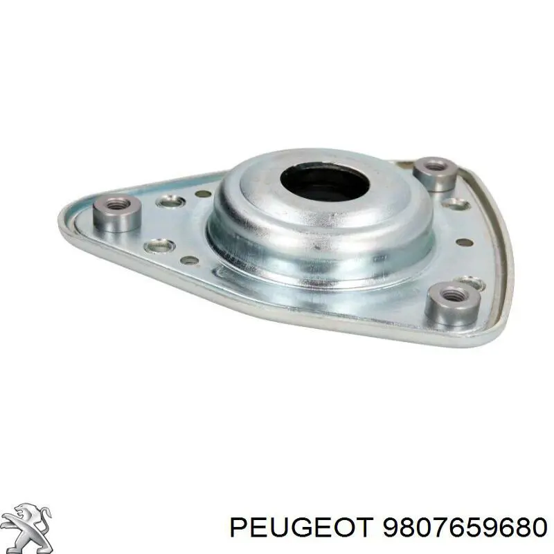 9807659680 Peugeot/Citroen pára-choque (grade de proteção de amortecedor dianteiro)