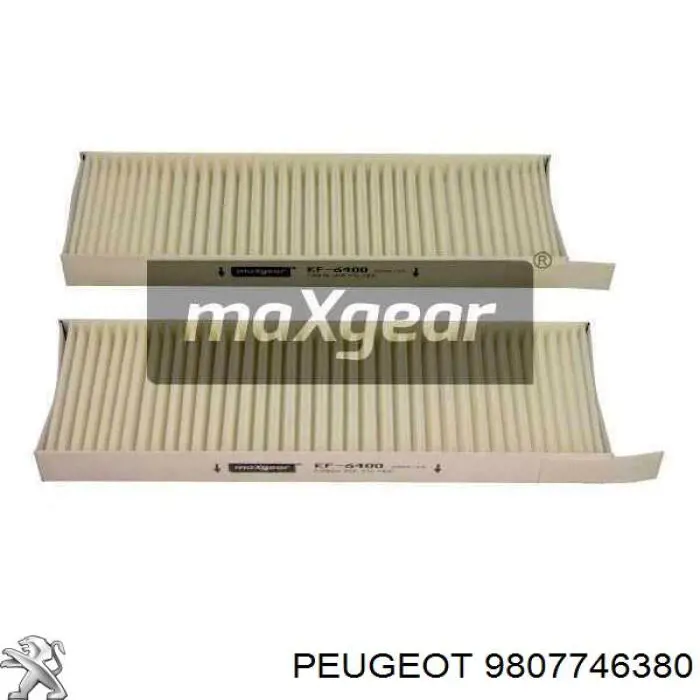 Купить 9807746380 Peugeot/Citroen Фильтр салона угольный