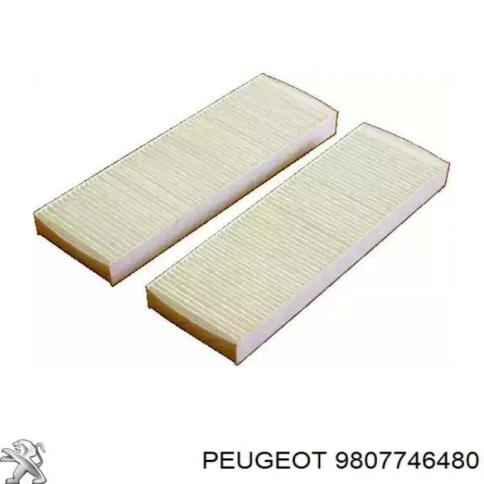 Фильтр воздушный отопителя Peugeot/Citroen 9807746480 цена, от 6.66 USD