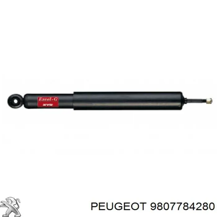 9807784280 Peugeot/Citroen амортизатор задний
