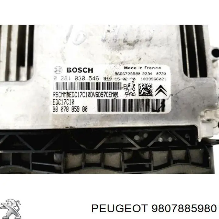 9807885980 Peugeot/Citroen 