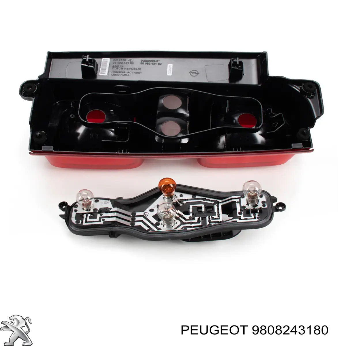 Купить 9808243180 Peugeot/Citroen Левый стоп