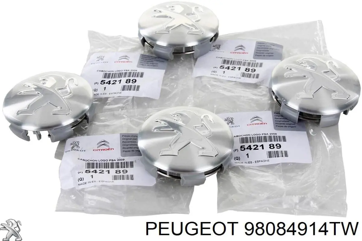 Колпаки на диски на Peugeot 208  CA, CC