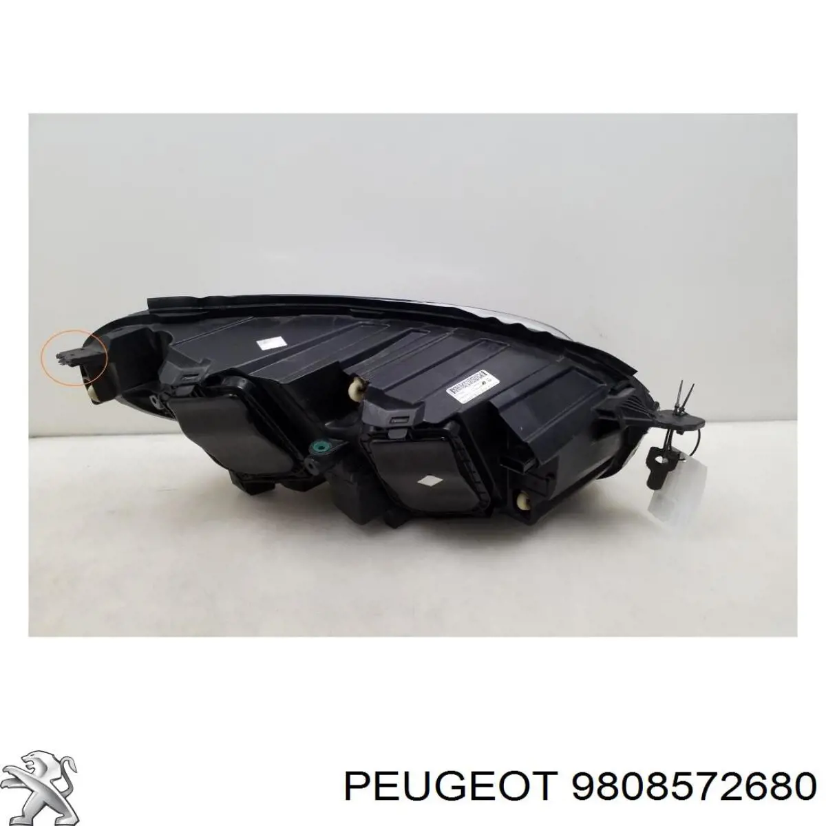 Фара левая Peugeot/Citroen 9808572680 цена, от 207.18 USD