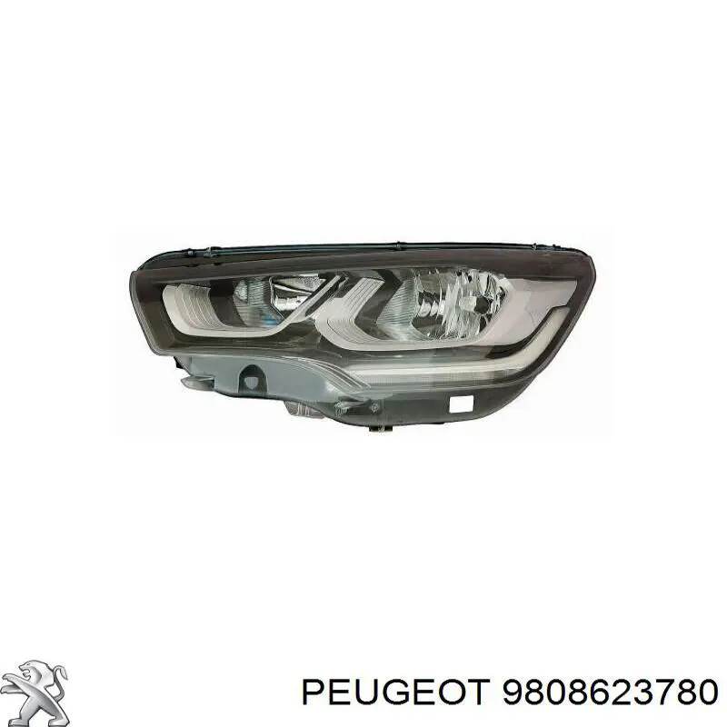 Luz direita para Citroen C4 (ND, NC)