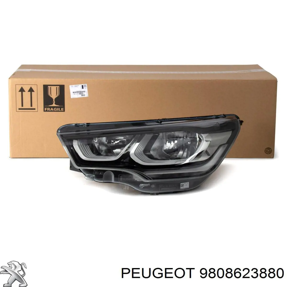 Фара левая 9808623880 Peugeot/Citroen