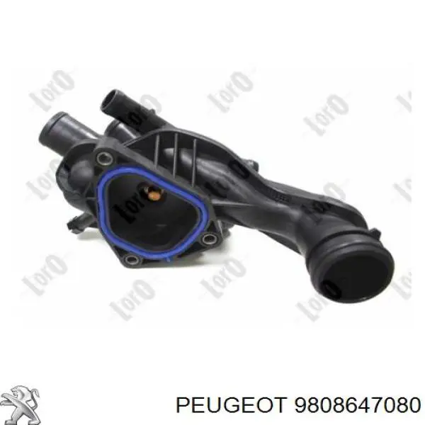 Корпус термостата 9808647080 Peugeot/Citroen