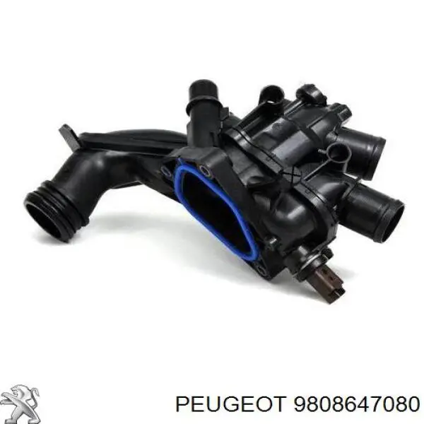 Корпус термостата 9808647080 Peugeot/Citroen