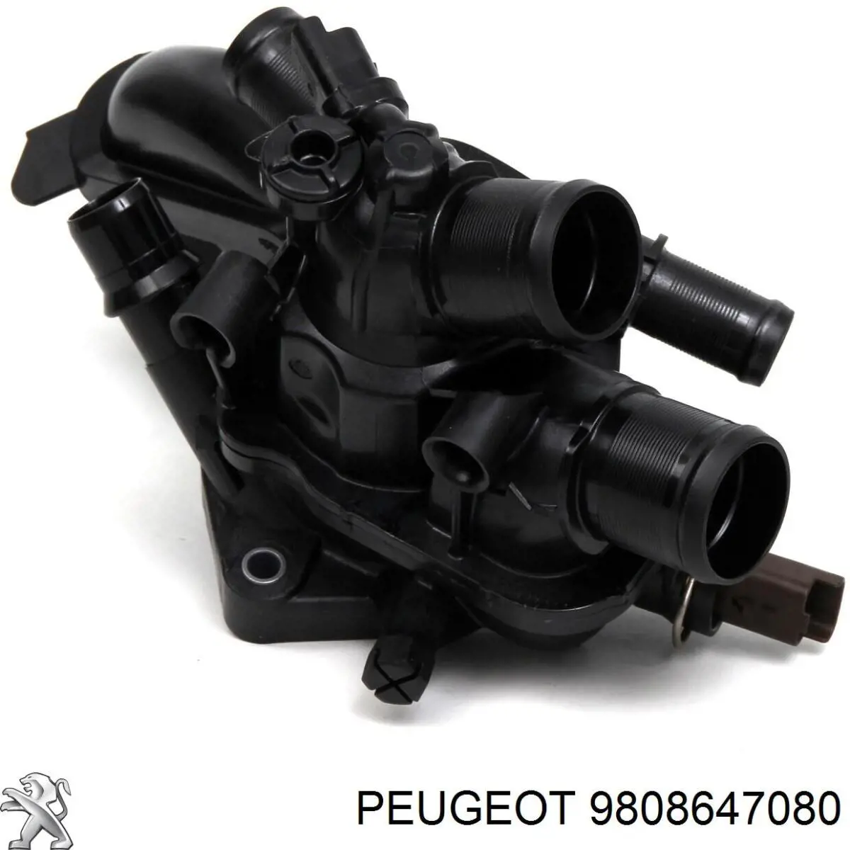 9808647080 Peugeot/Citroen Корпус термостата в сборе