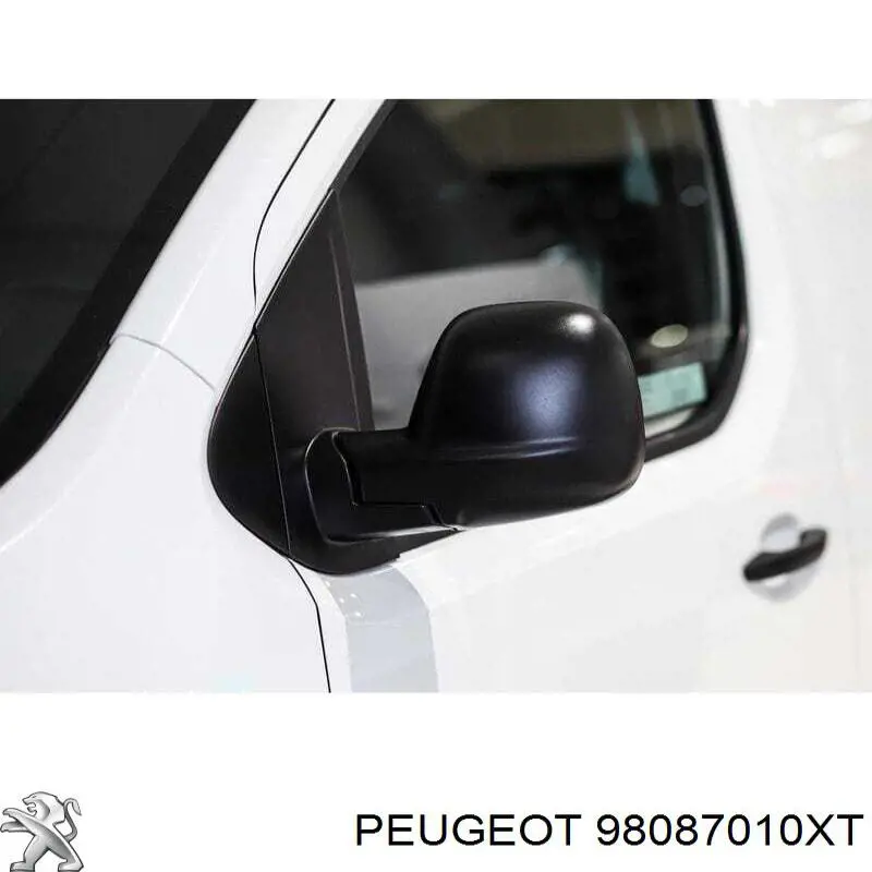 Espejo retrovisor izquierdo 98087010XT Peugeot/Citroen