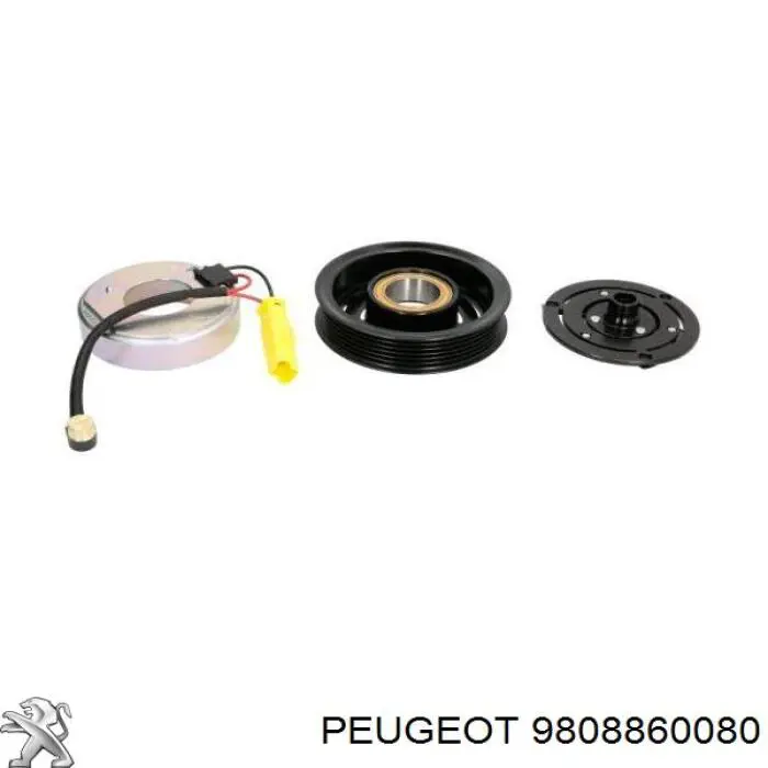 9808860080 Peugeot/Citroen compressor de aparelho de ar condicionado