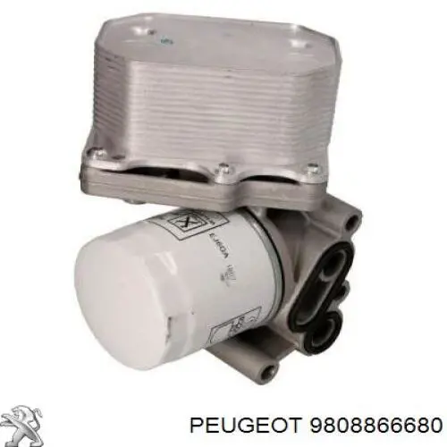 9808866680 Peugeot/Citroen корпус масляного фильтра
