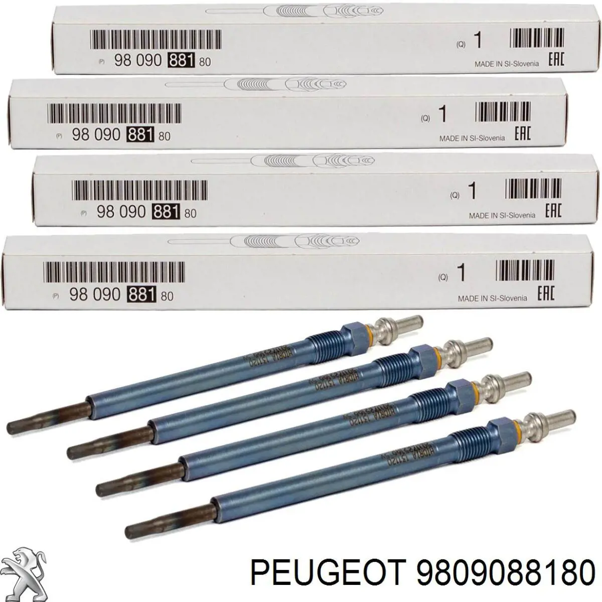 Купить 9809088180 Peugeot/Citroen Свечи накала