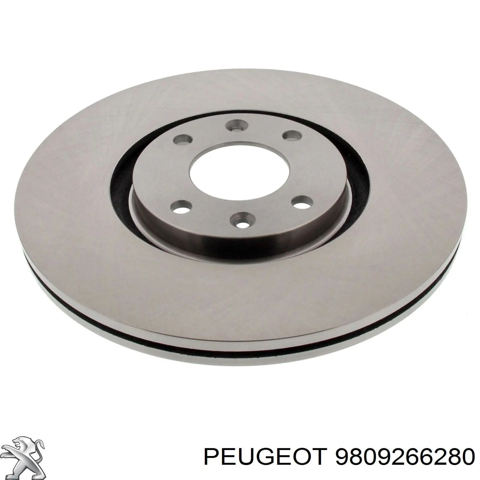 9809266280 Peugeot/Citroen диск тормозной передний