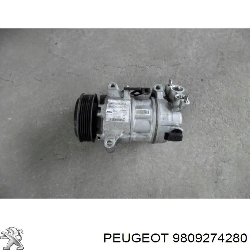 9809274280 Peugeot/Citroen compressor de aparelho de ar condicionado