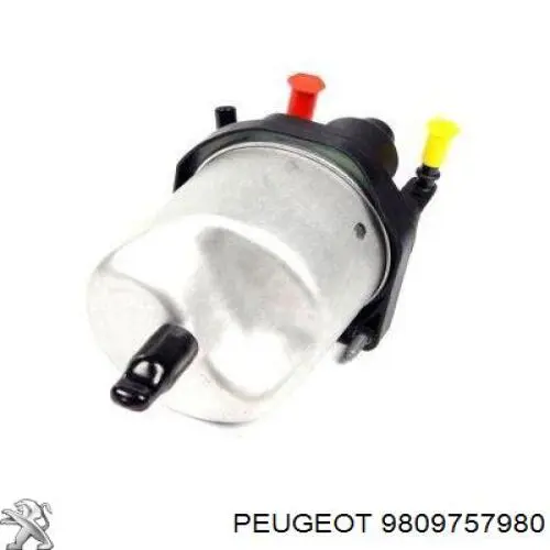 Caixa de filtro de combustível Peugeot/Citroen 9809757980