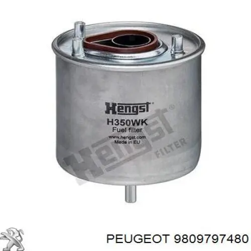Купить 9809797480 Peugeot/Citroen Помпа водяная, дополнительная электрическая