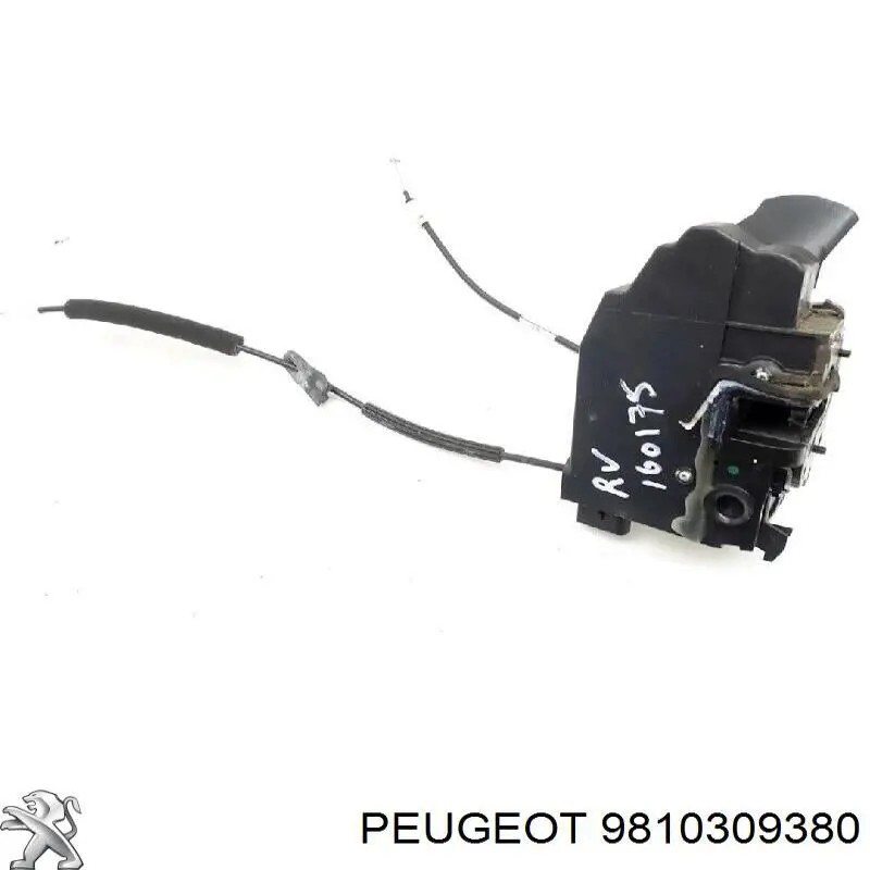 Замок двери передней правой 9810309380 Peugeot/Citroen